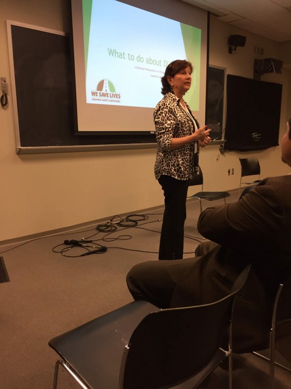 Candace presenting at the ISSDP