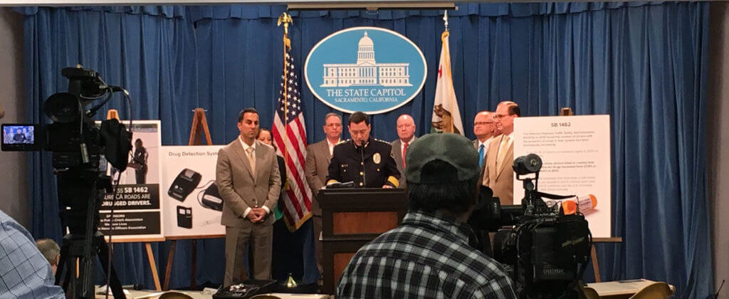 law enforcement supporting oral fluid testing