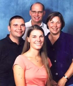 Jacy with her family