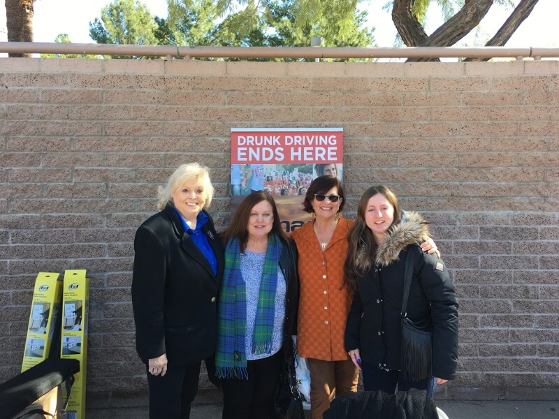 Candace with Sharon Sikora, Kelly, Lisa Jasper